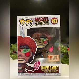 Funko Pop Marvel: Zombie Gambit (793)(BoxLunch Edition) (Glows in The Dark)